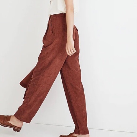 Madewell High Rise Tapered Pants - Picture 3 of 6